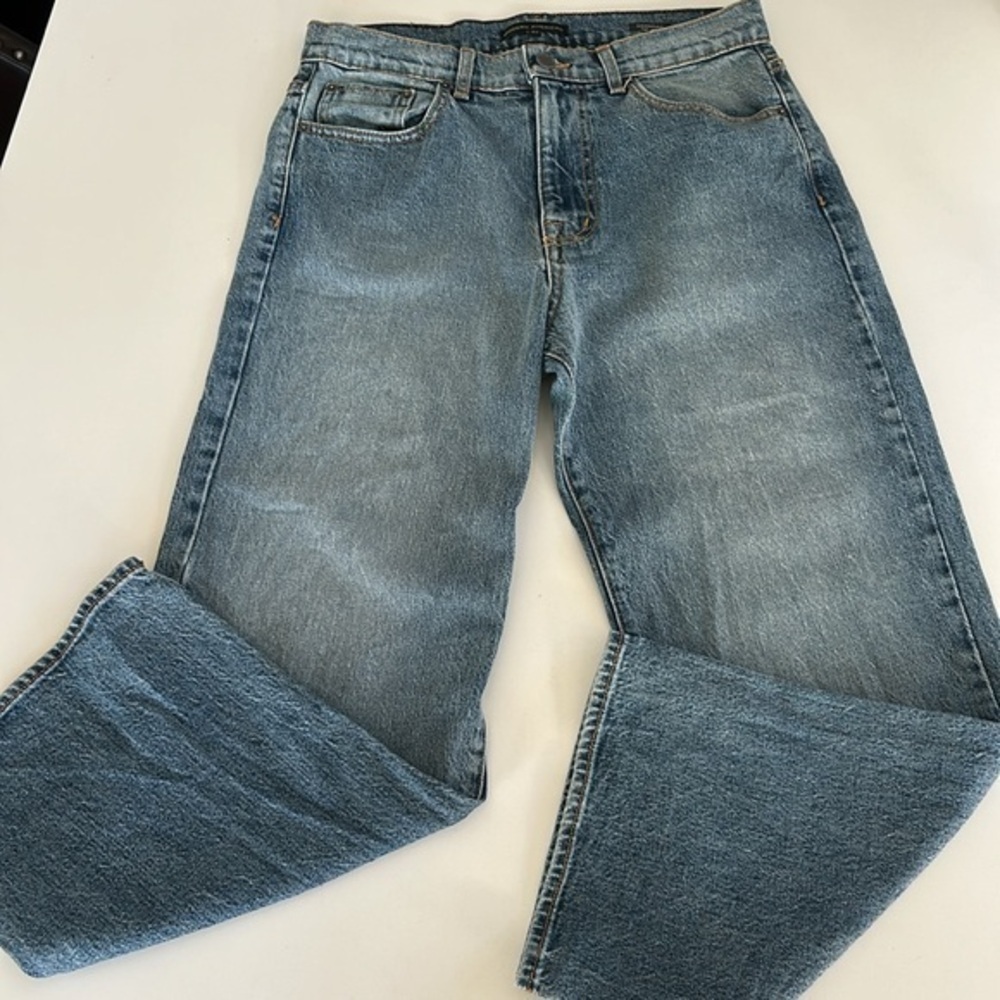Modern American Savannah High-Rise Wide-Leg Jeans Size 27
